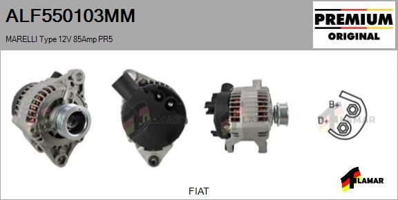 FLAMAR ALF550103MM - Alternator autospares.lv