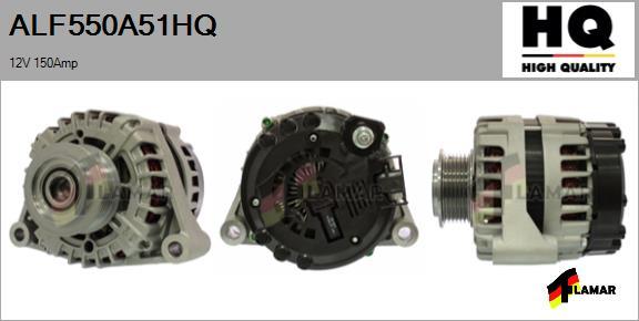 FLAMAR ALF550A51HQ - Alternator autospares.lv