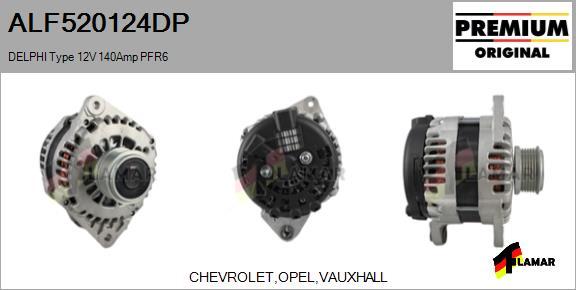 FLAMAR ALF520124DP - Alternator autospares.lv