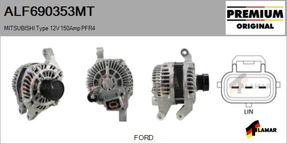 FLAMAR ALF690353MT - Alternator autospares.lv