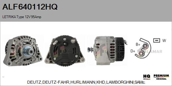 FLAMAR ALF640112HQ - Alternator autospares.lv