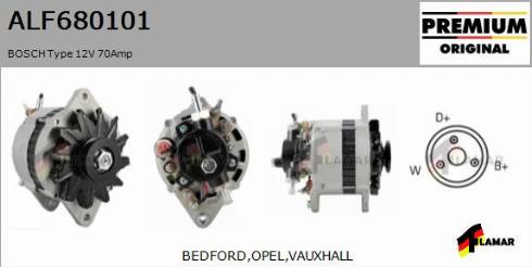 FLAMAR ALF680101
 - Alternator autospares.lv