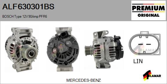 FLAMAR ALF630301BS - Alternator autospares.lv