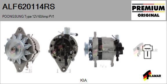 FLAMAR ALF620114RS - Alternator autospares.lv