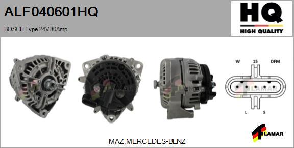 FLAMAR ALF040601HQ - Alternator autospares.lv