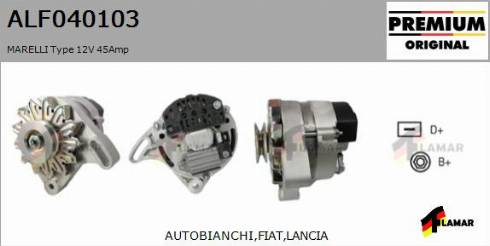 FLAMAR ALF040103
 - Alternator autospares.lv