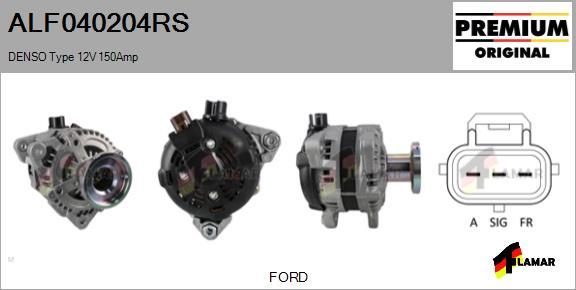 FLAMAR ALF040204RS - Alternator autospares.lv