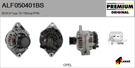 FLAMAR ALF050401BS - Alternator autospares.lv