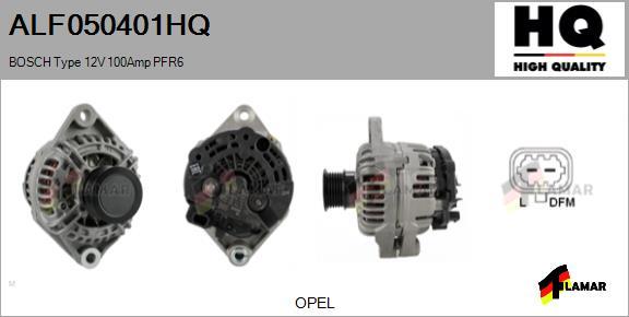 FLAMAR ALF050401HQ - Alternator autospares.lv