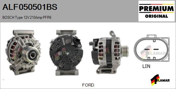 FLAMAR ALF050501BS - Alternator autospares.lv