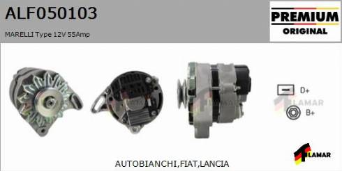 FLAMAR ALF050103
 - Alternator autospares.lv