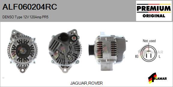 FLAMAR ALF060204RC - Alternator autospares.lv