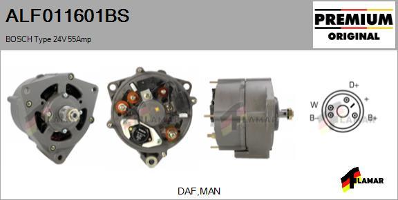 FLAMAR ALF011601BS - Alternator autospares.lv