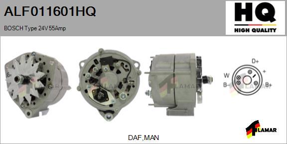 FLAMAR ALF011601HQ - Alternator autospares.lv