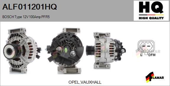 FLAMAR ALF011201HQ - Alternator autospares.lv