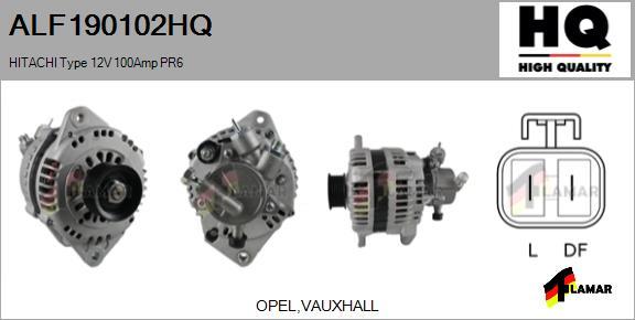 FLAMAR ALF190102HQ - Alternator autospares.lv