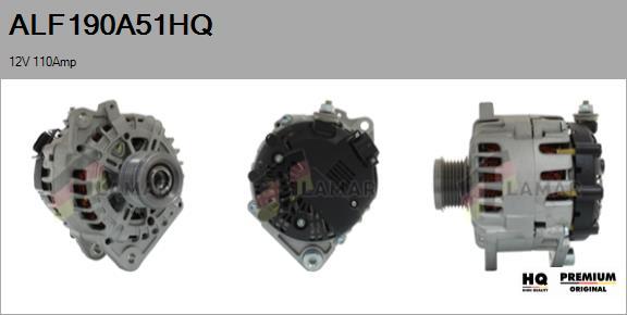 FLAMAR ALF190A51HQ - Alternator autospares.lv