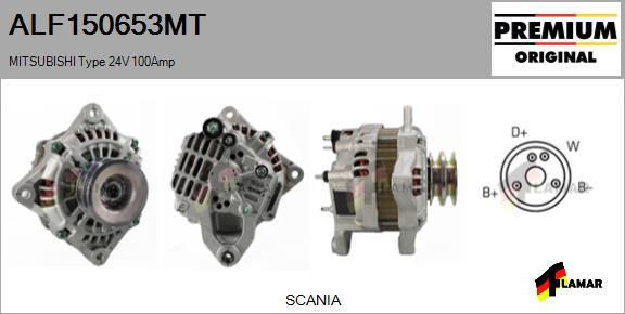 FLAMAR ALF150653MT - Alternator autospares.lv