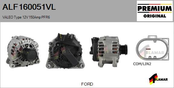 FLAMAR ALF160051VL - Alternator autospares.lv