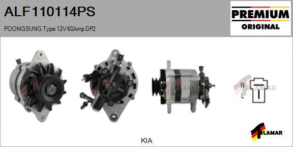 FLAMAR ALF110114PS - Alternator autospares.lv