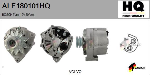 FLAMAR ALF180101HQ - Alternator autospares.lv