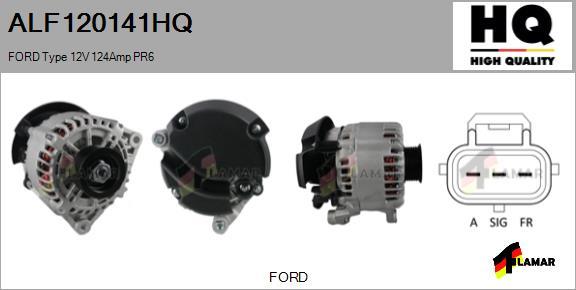 FLAMAR ALF120141HQ - Alternator autospares.lv