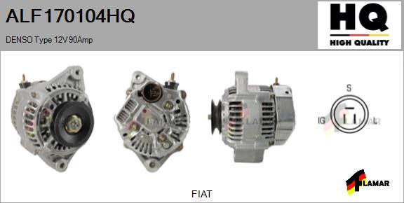 FLAMAR ALF170104HQ - Alternator autospares.lv