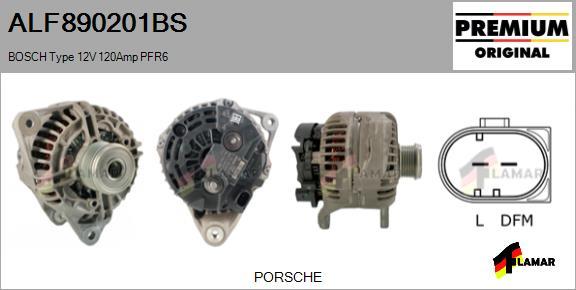 FLAMAR ALF890201BS - Alternator autospares.lv