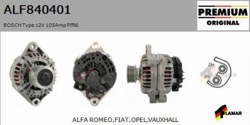 FLAMAR ALF840401
 - Alternator autospares.lv