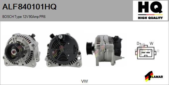 FLAMAR ALF840101HQ - Alternator autospares.lv