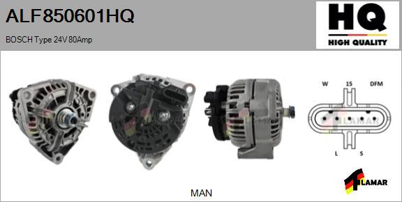 FLAMAR ALF850601HQ - Alternator autospares.lv