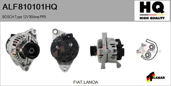 FLAMAR ALF810101HQ - Alternator autospares.lv