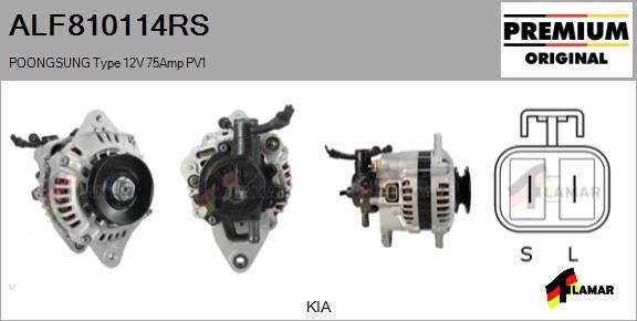 FLAMAR ALF810114RS - Alternator autospares.lv