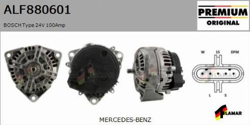 FLAMAR ALF880601
 - Alternator autospares.lv