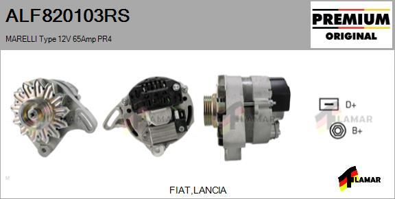 FLAMAR ALF820103RS - Alternator autospares.lv