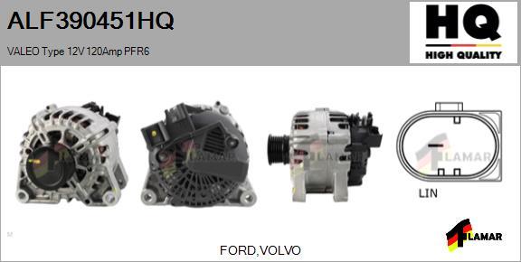 FLAMAR ALF390451HQ - Alternator autospares.lv