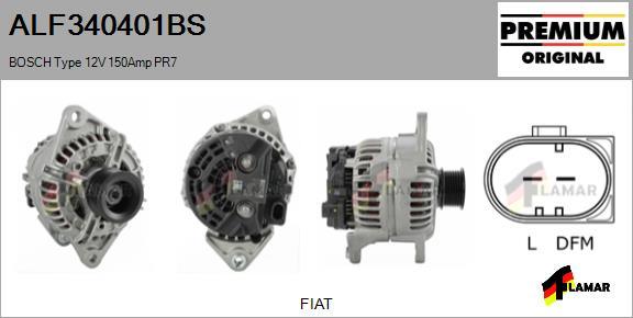 FLAMAR ALF340401BS - Alternator autospares.lv