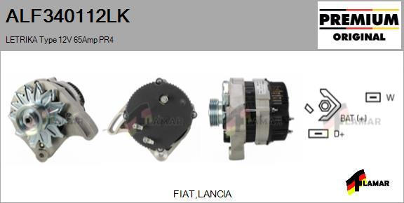 FLAMAR ALF340112LK - Alternator autospares.lv