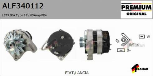 FLAMAR ALF340112
 - Alternator autospares.lv