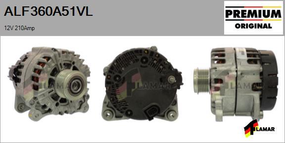 FLAMAR ALF360A51VL - Alternator autospares.lv