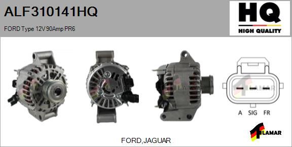 FLAMAR ALF310141HQ - Alternator autospares.lv