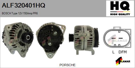 FLAMAR ALF320401HQ - Alternator autospares.lv