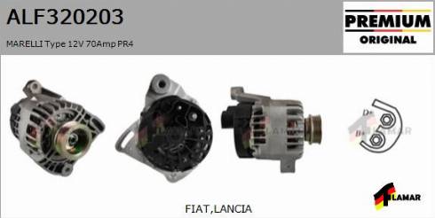 FLAMAR ALF320203
 - Alternator autospares.lv