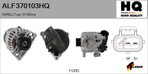 FLAMAR ALF370103HQ - Alternator autospares.lv