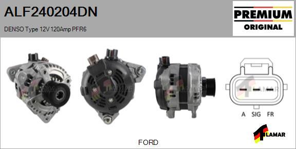 FLAMAR ALF240204DN - Alternator autospares.lv