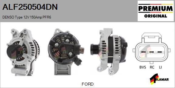 FLAMAR ALF250504DN - Alternator autospares.lv