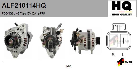 FLAMAR ALF210114HQ - Alternator autospares.lv