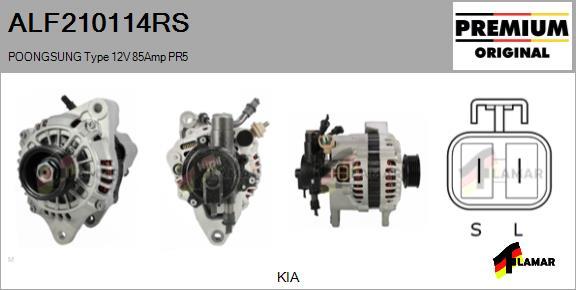 FLAMAR ALF210114RS - Alternator autospares.lv