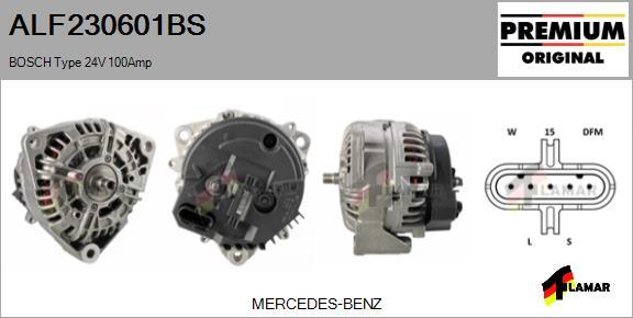 FLAMAR ALF230601BS - Alternator autospares.lv