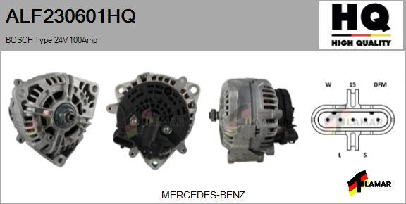 FLAMAR ALF230601HQ - Alternator autospares.lv